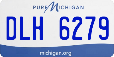 MI license plate DLH6279