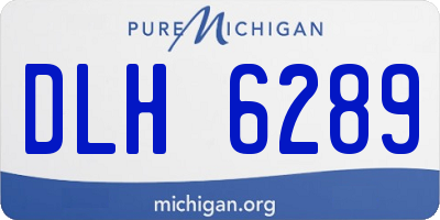 MI license plate DLH6289