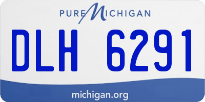 MI license plate DLH6291