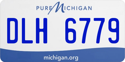MI license plate DLH6779
