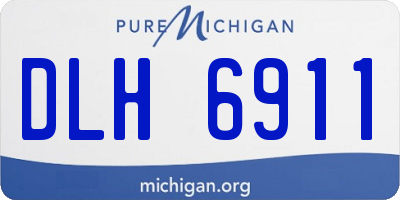MI license plate DLH6911
