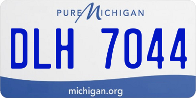 MI license plate DLH7044