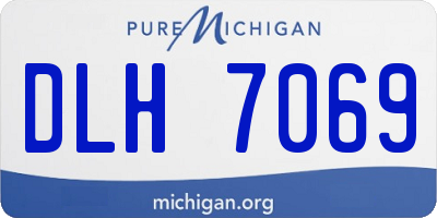 MI license plate DLH7069