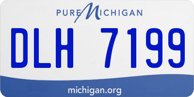 MI license plate DLH7199