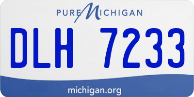 MI license plate DLH7233