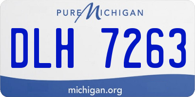 MI license plate DLH7263