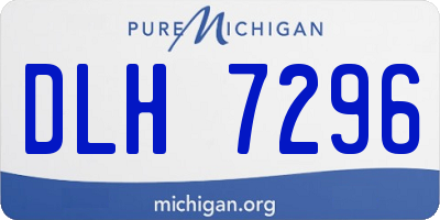 MI license plate DLH7296