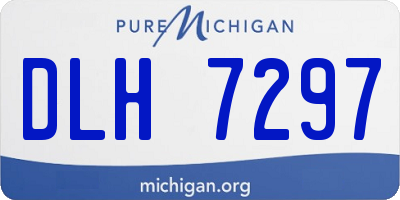 MI license plate DLH7297