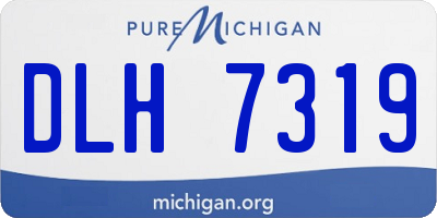 MI license plate DLH7319