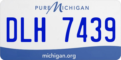 MI license plate DLH7439