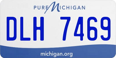MI license plate DLH7469