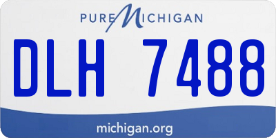 MI license plate DLH7488