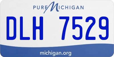 MI license plate DLH7529