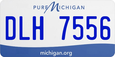 MI license plate DLH7556