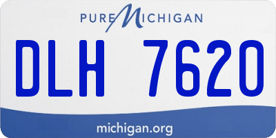MI license plate DLH7620