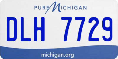 MI license plate DLH7729