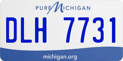 MI license plate DLH7731