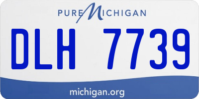MI license plate DLH7739