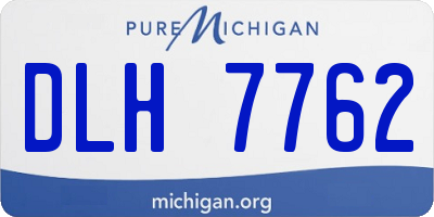 MI license plate DLH7762