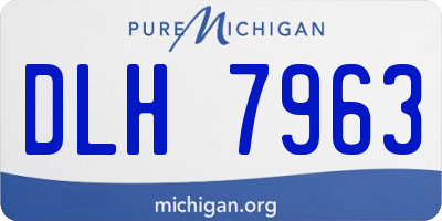 MI license plate DLH7963