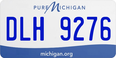 MI license plate DLH9276