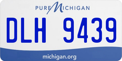 MI license plate DLH9439