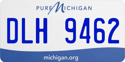 MI license plate DLH9462