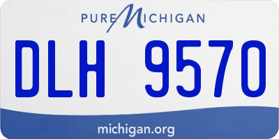 MI license plate DLH9570