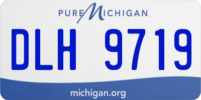 MI license plate DLH9719