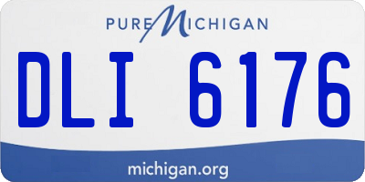 MI license plate DLI6176