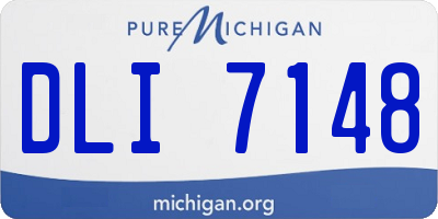 MI license plate DLI7148