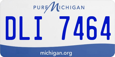 MI license plate DLI7464