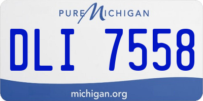 MI license plate DLI7558