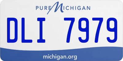 MI license plate DLI7979