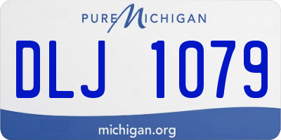 MI license plate DLJ1079