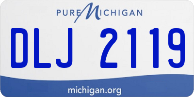 MI license plate DLJ2119