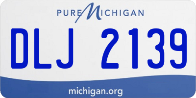 MI license plate DLJ2139