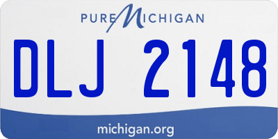 MI license plate DLJ2148