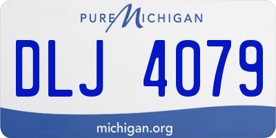 MI license plate DLJ4079