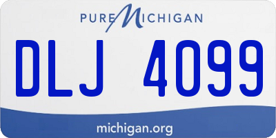 MI license plate DLJ4099