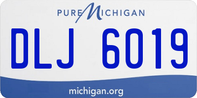 MI license plate DLJ6019