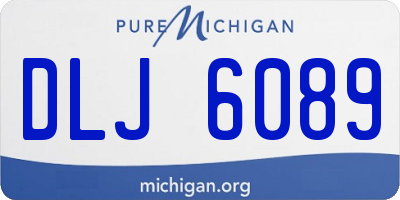 MI license plate DLJ6089