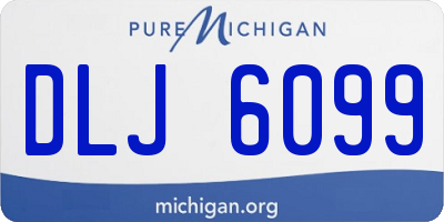 MI license plate DLJ6099