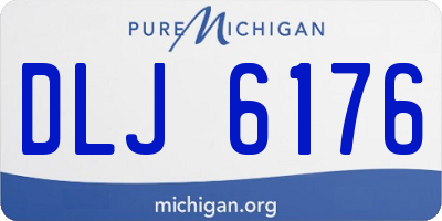 MI license plate DLJ6176