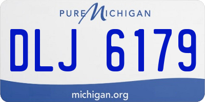 MI license plate DLJ6179