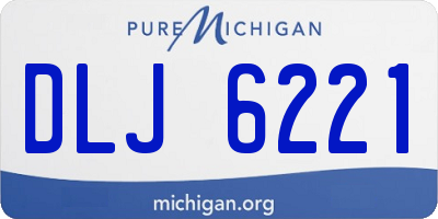 MI license plate DLJ6221