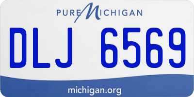 MI license plate DLJ6569