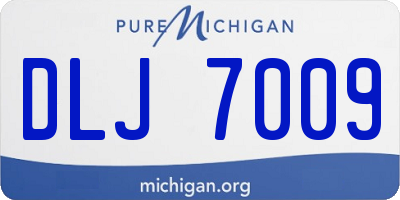 MI license plate DLJ7009