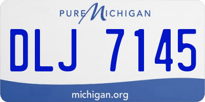 MI license plate DLJ7145