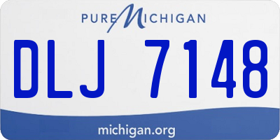 MI license plate DLJ7148